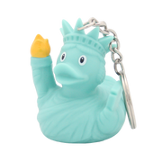 Duck keychain statue of freedom