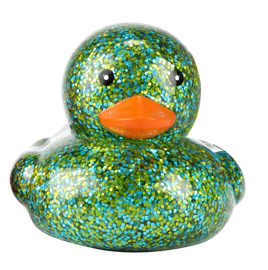 Pato verde glitter