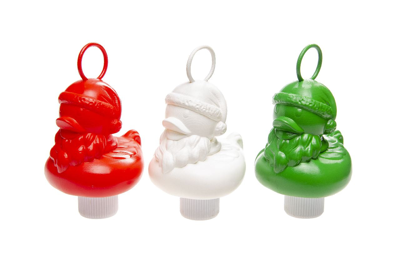 Duck Santa Claus Duck for Duck Fishing