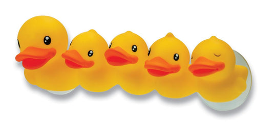 Dot cepillo de dientes Family Duck amarillo