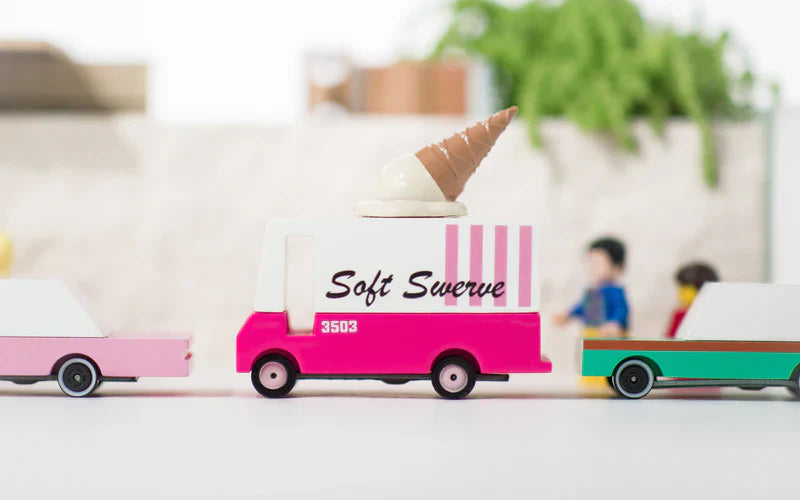 Camioneta de madera Candycar World - Glaciar