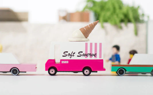 Candycar World Furgone in legno - Gelateria