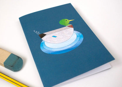 Cuaderno de pato colvert