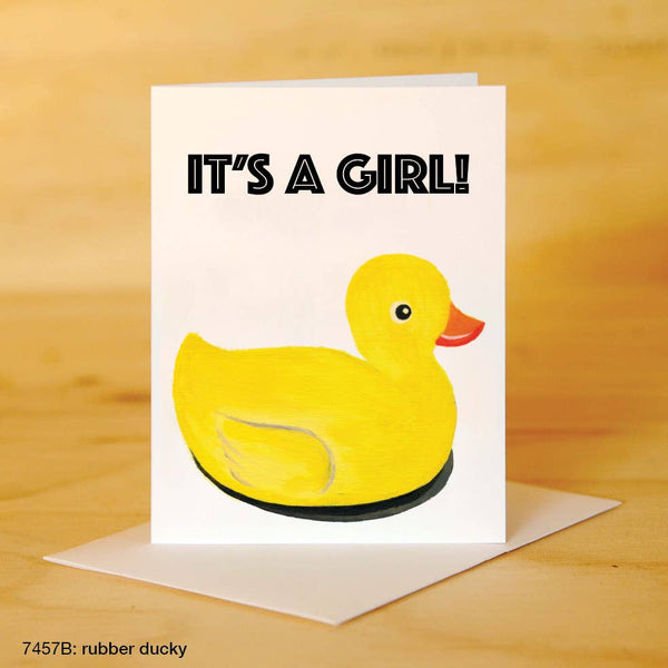 Annuncio di nascita di Duck Girl
