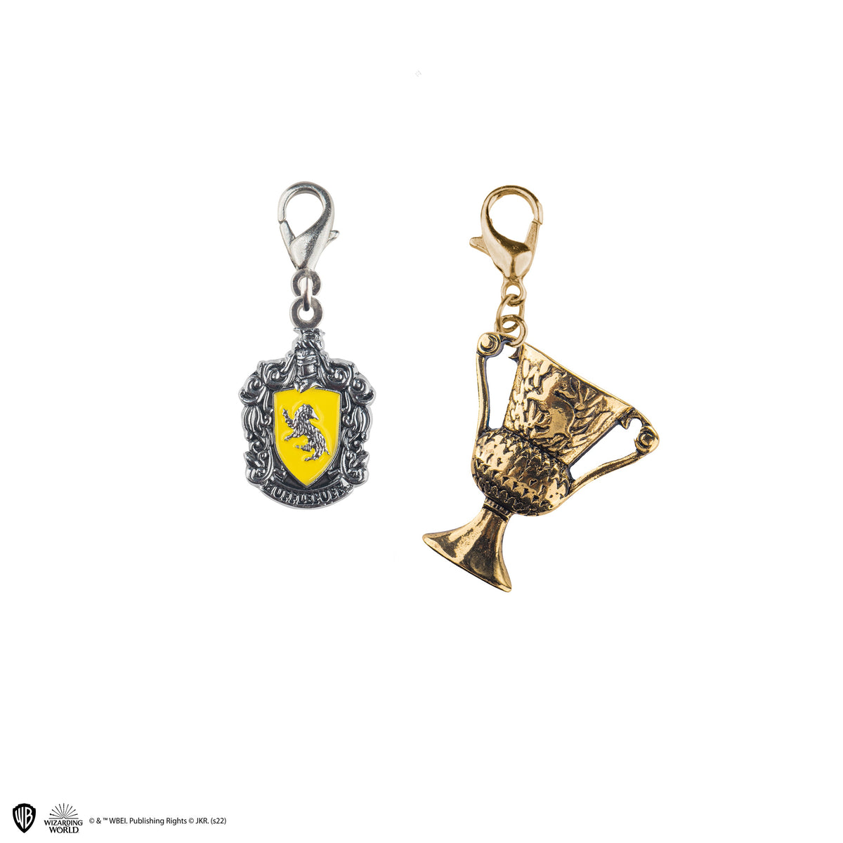 Set of 2 Hufflepuff charms