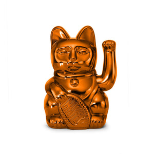 Shiny Copper Lucky Cat - Cosmic Edition Mars