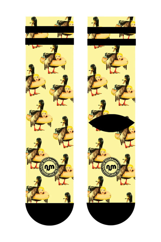 Chaussettes Canards Colvert Bouée Poupée Gonflable NUM WEAR