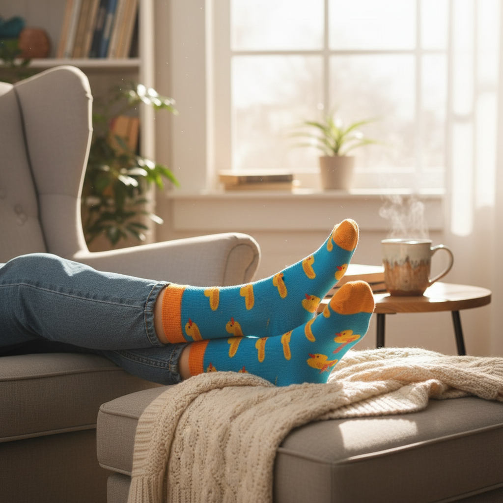 calcetines de pato