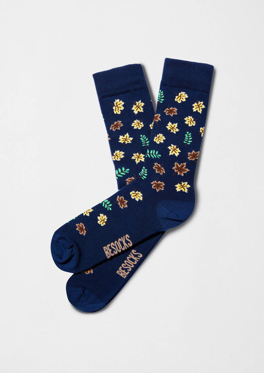 Chaussettes BeAutumn – Besocks Motif Feuilles