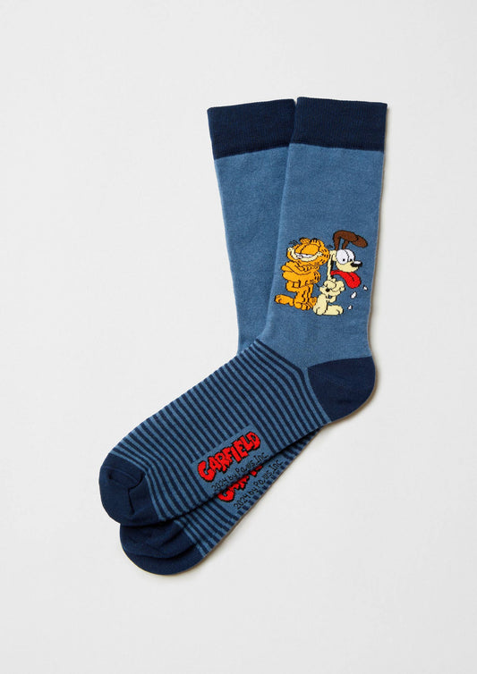 BeGarfield & Odie Blaue Socken