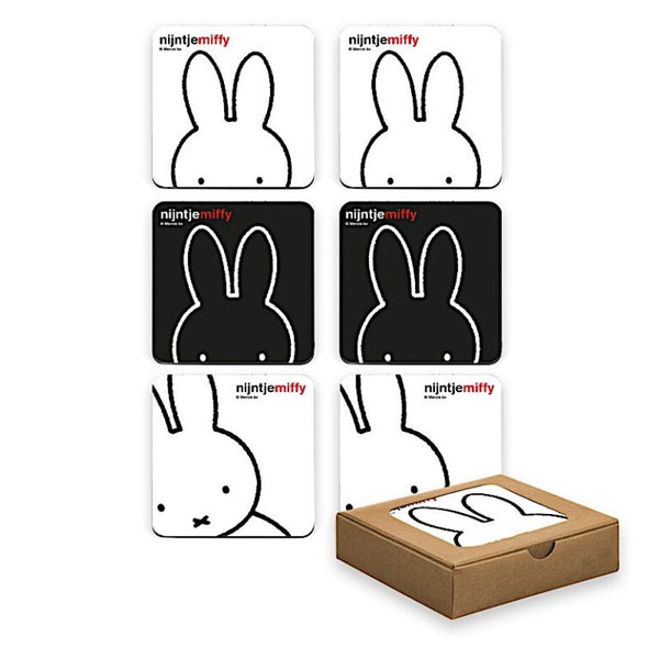 Dessous de Verres Lapin Miffy 6-Pack