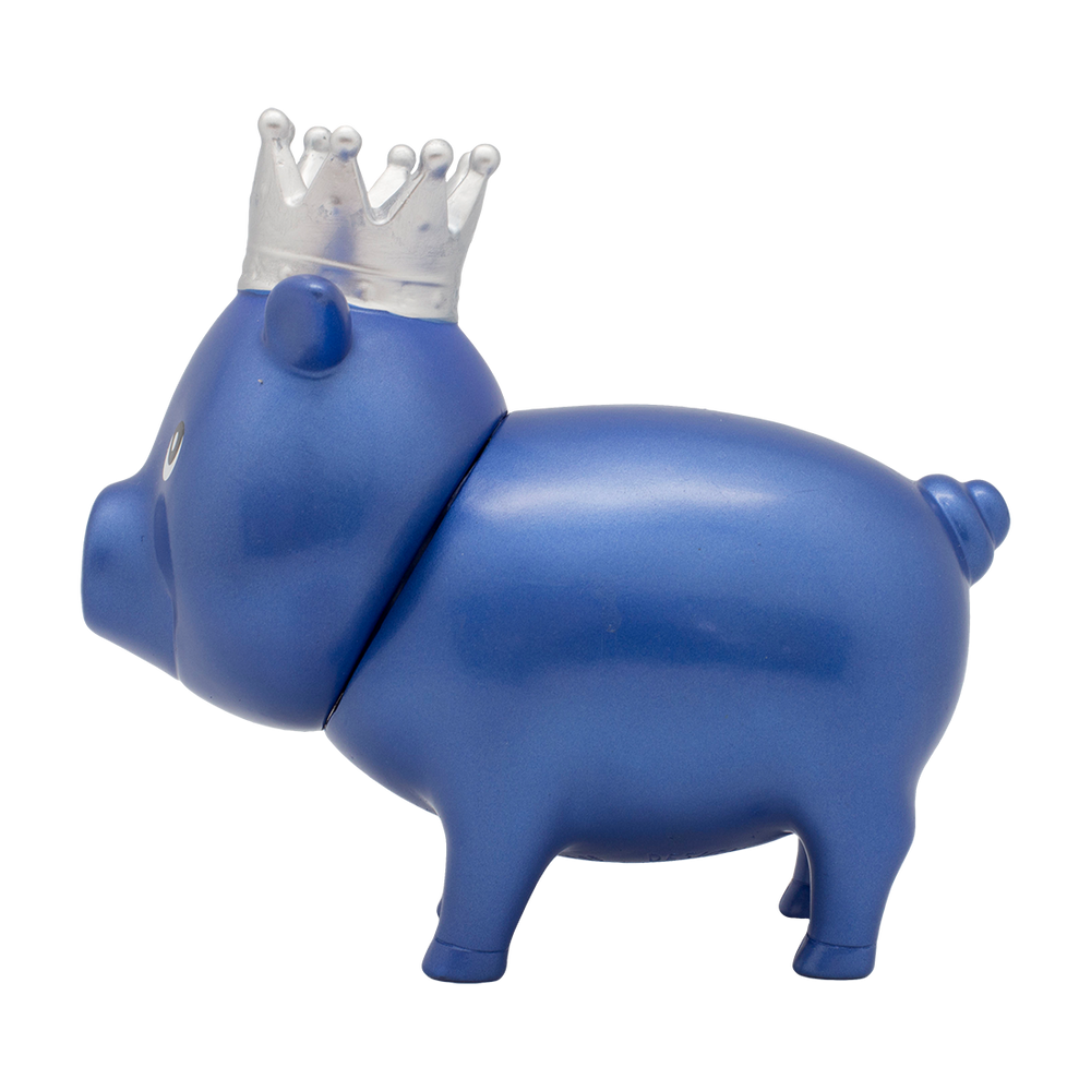 Cochon Diamant Bleu Couronne