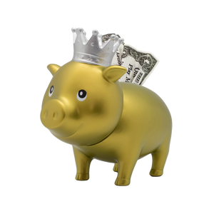 Porco dourado da coroa