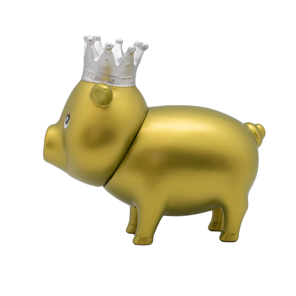 Porco dourado da coroa