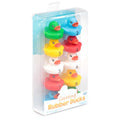 Set nummerierter Enten