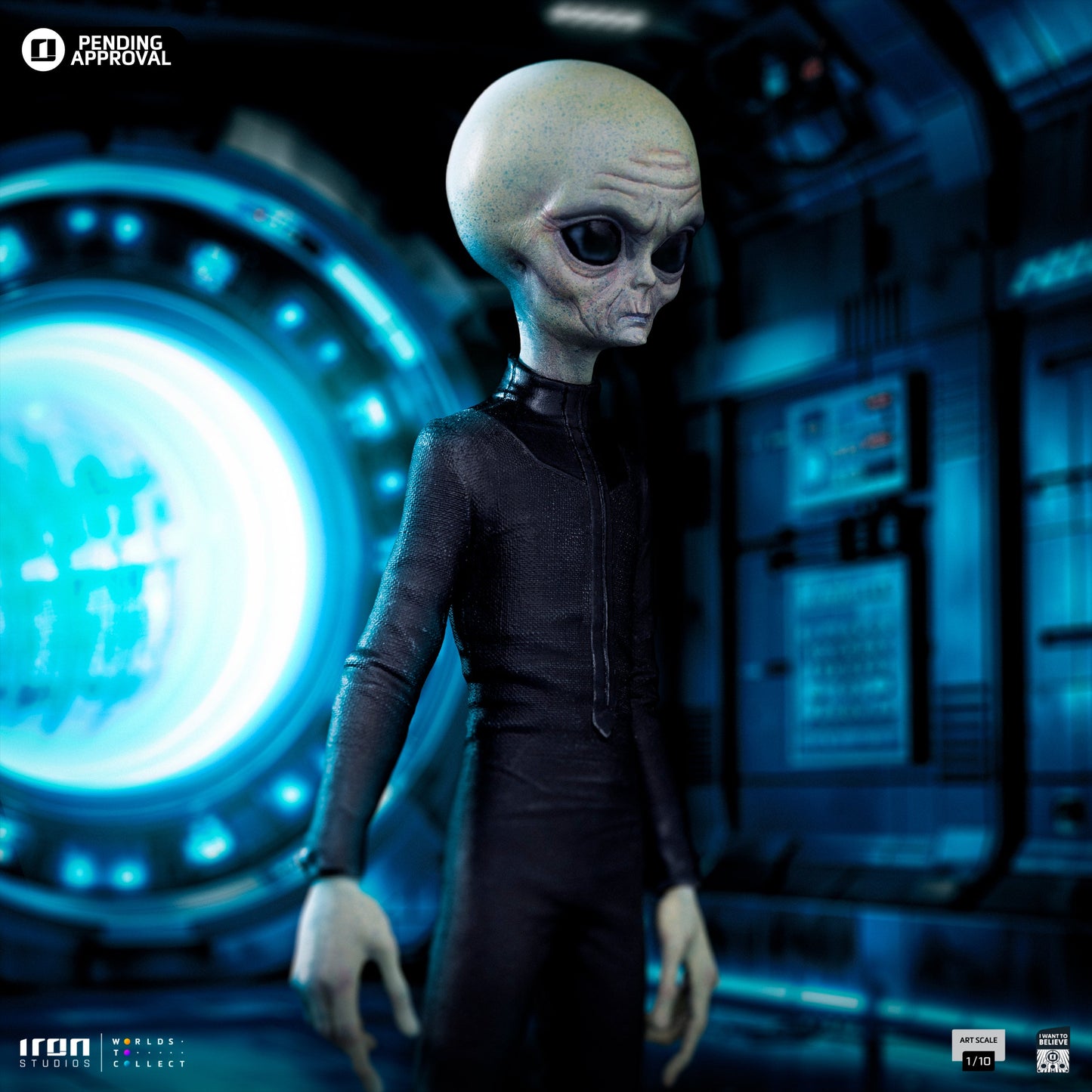 Statue Alien Grey - I Want To Believe - Art Scale 1/10
