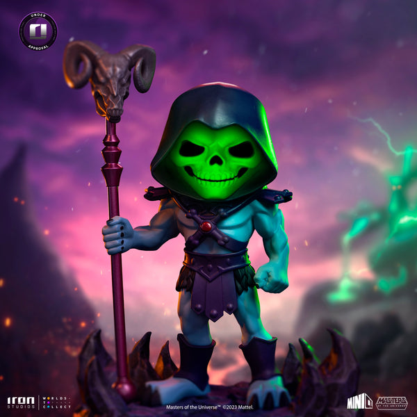 Figurine Skeletor Glow In The Dark (2023 Event Exclusive) - Masters of the Universe - Mini Co.