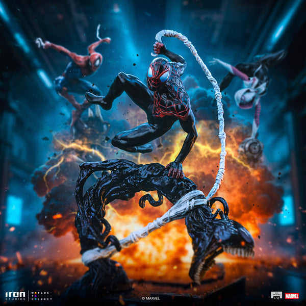 Statue Miles Morales - Spider-Man vs Villains Diorama - BDS Art Scale 1/10 - Marvel Comics
