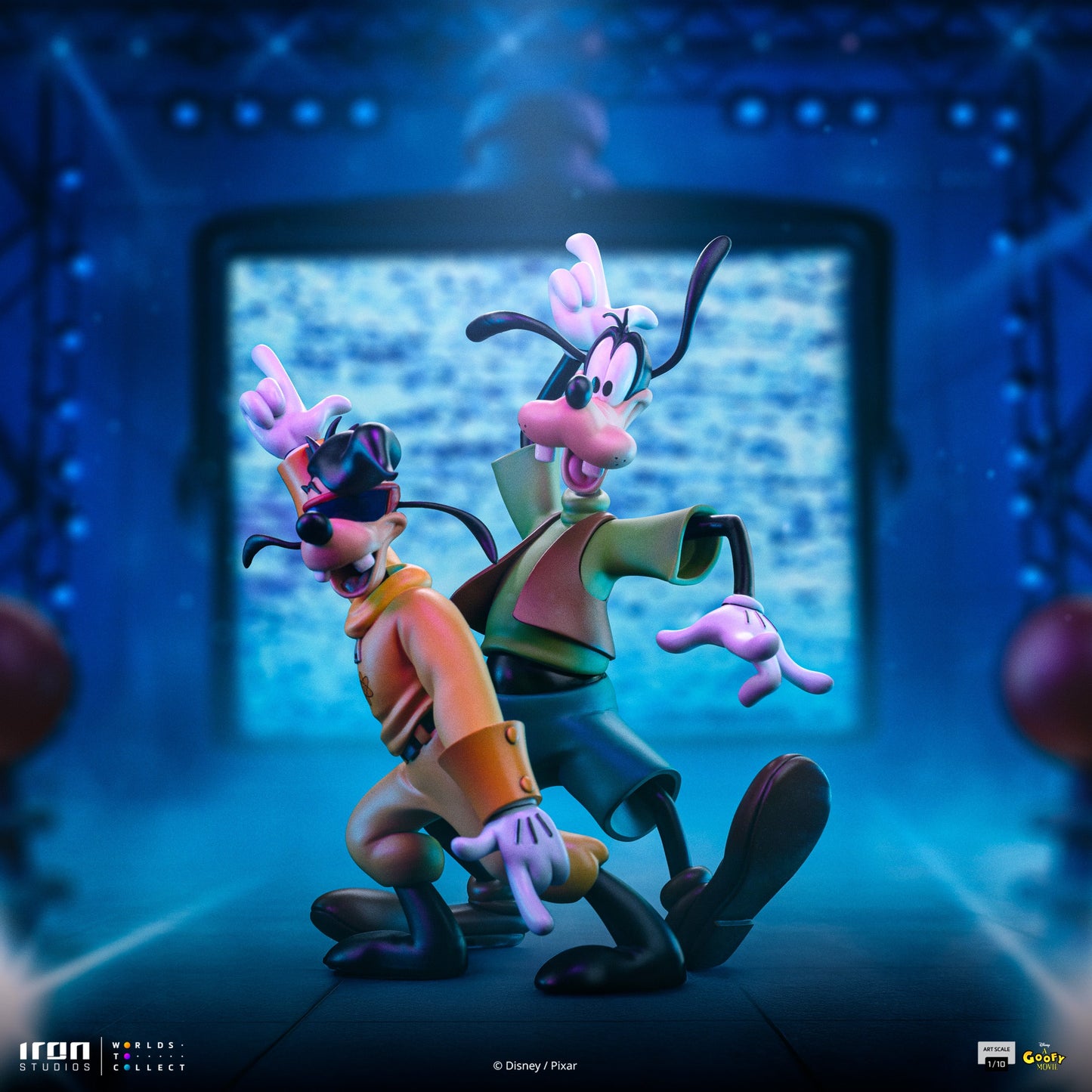 Statue Goofy and Max - A Goofy Movie - Art Scale 1/10 - Disney Classics
