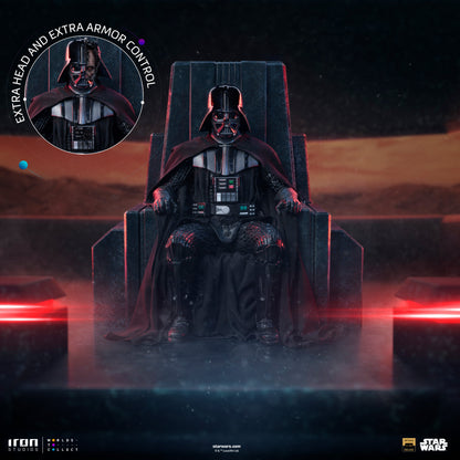 Darth Vader on Throne Statue - Star Wars: Obi-Wan Kenobi Series - Art Scale 1/10 - Iron Studios