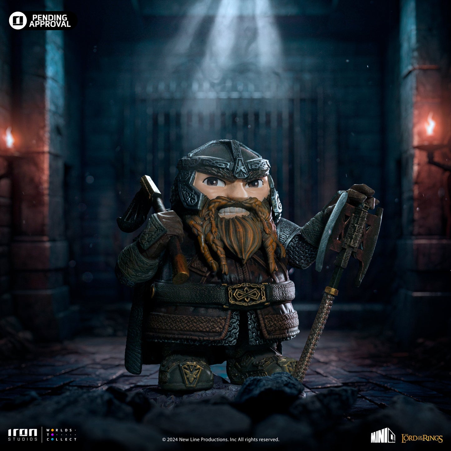 Figurine Gimli - The Lord of the Rings - Mini Co.