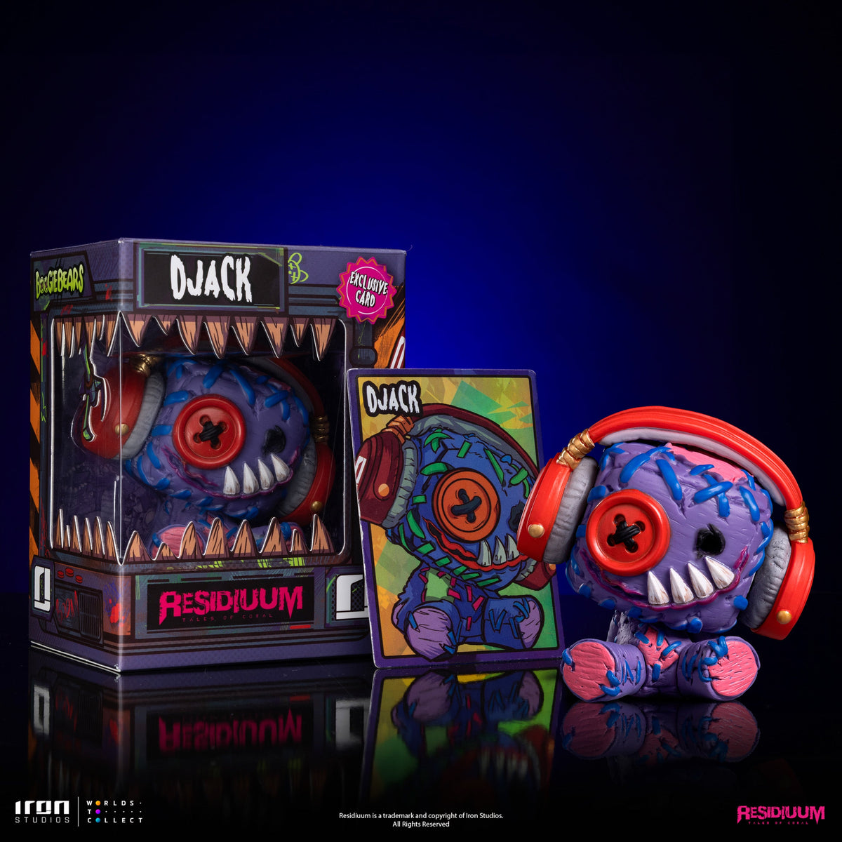 Statue Djack - Residiuum's Boogie Bears - Monster Scale