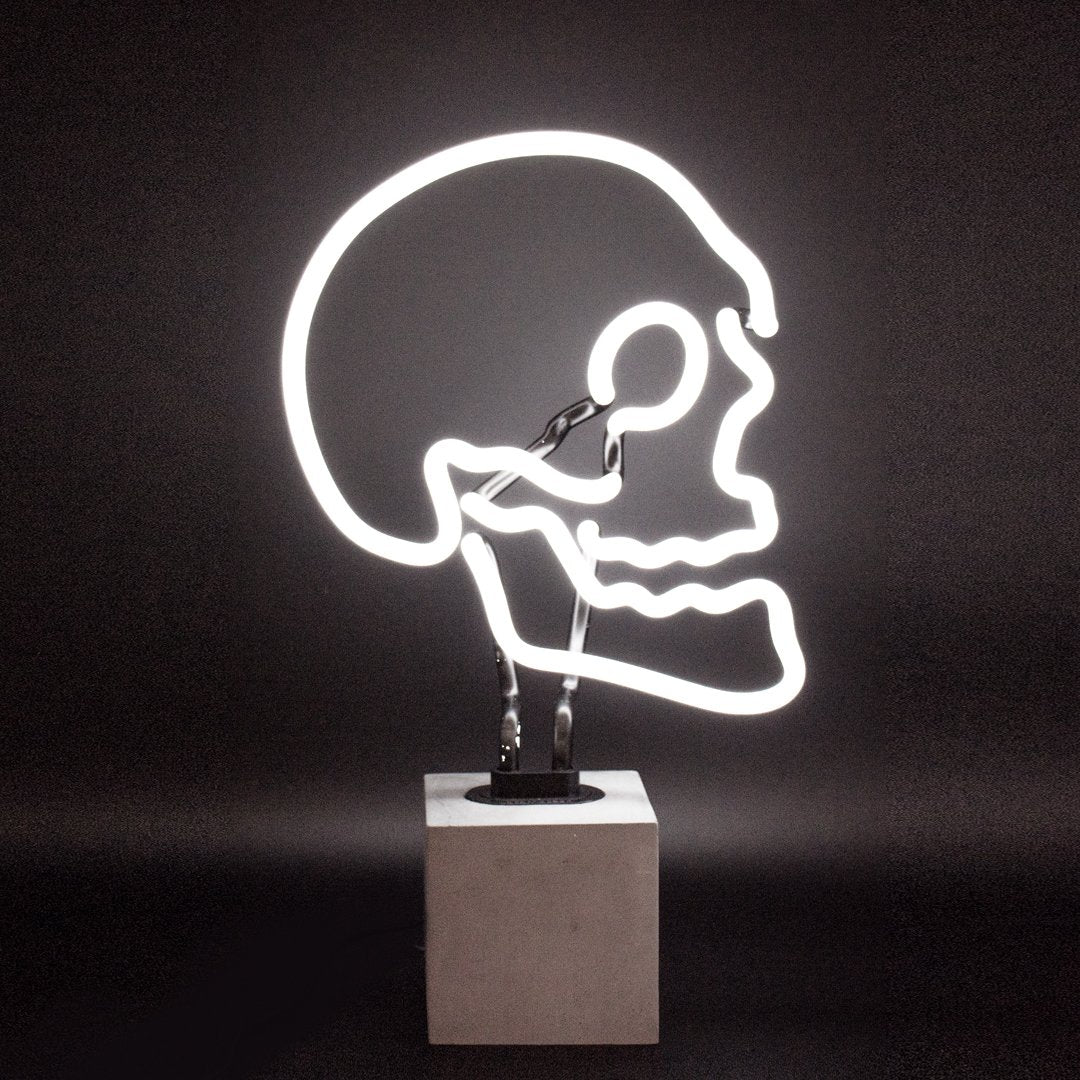 Replacement Glass (GLASS ONLY) - Neon 'Skull' Sign