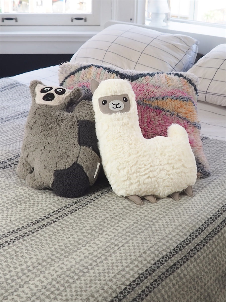 Flauschiges Kissen Lama à Câliner