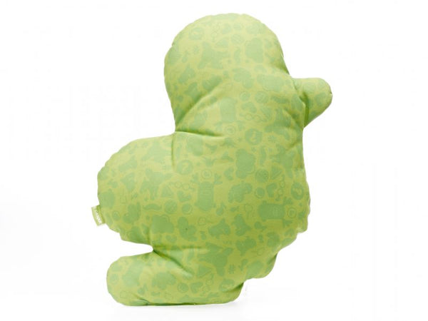 Almofada de pato verde