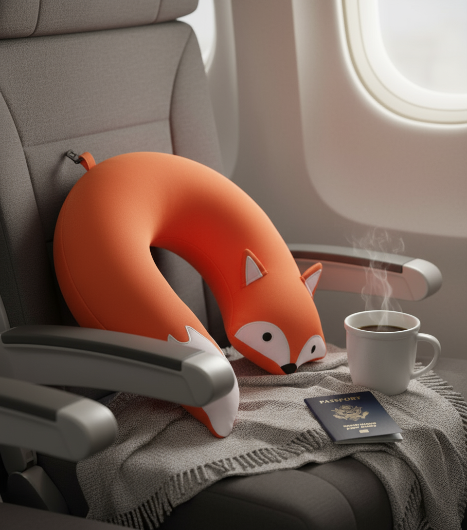 Cuscino da Viaggio Volpe