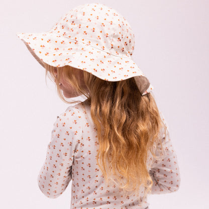 Beach Hat - Beige - Cozy Hearts