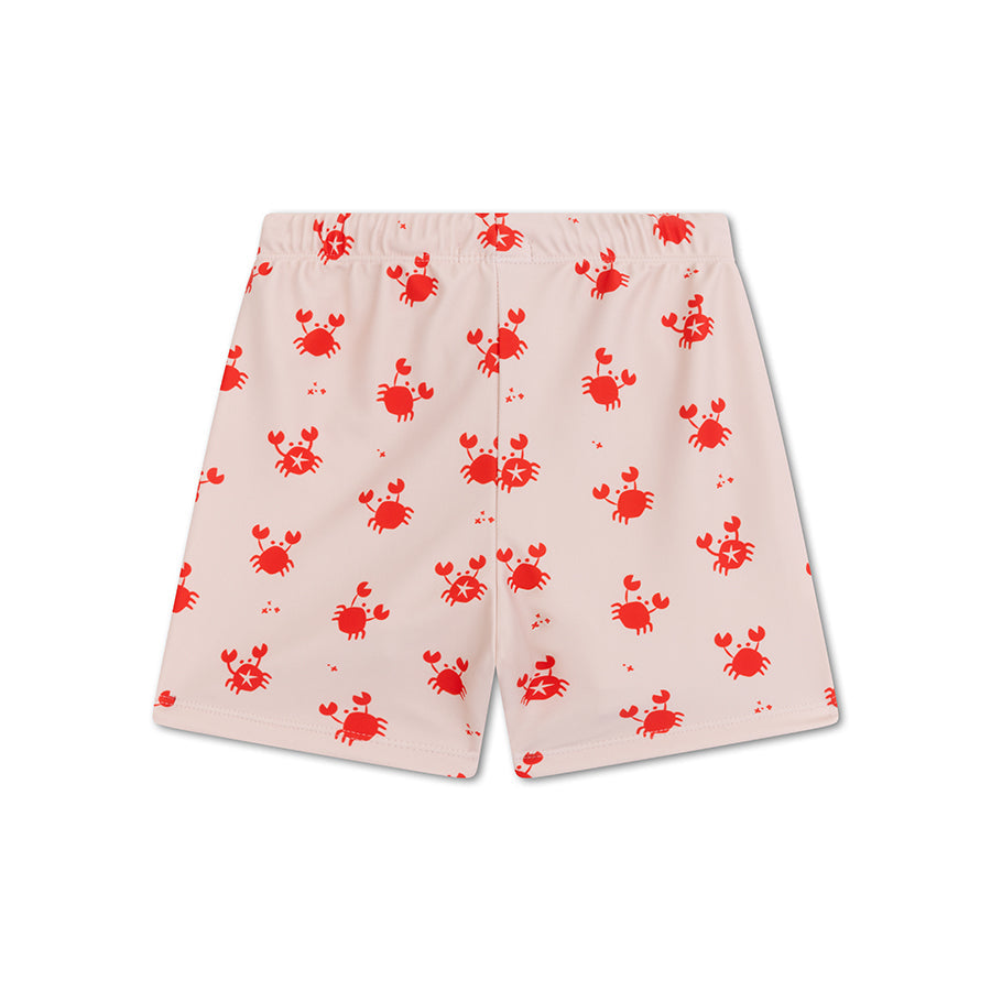 Bundle Swimwear - Red/Beige - Crabby