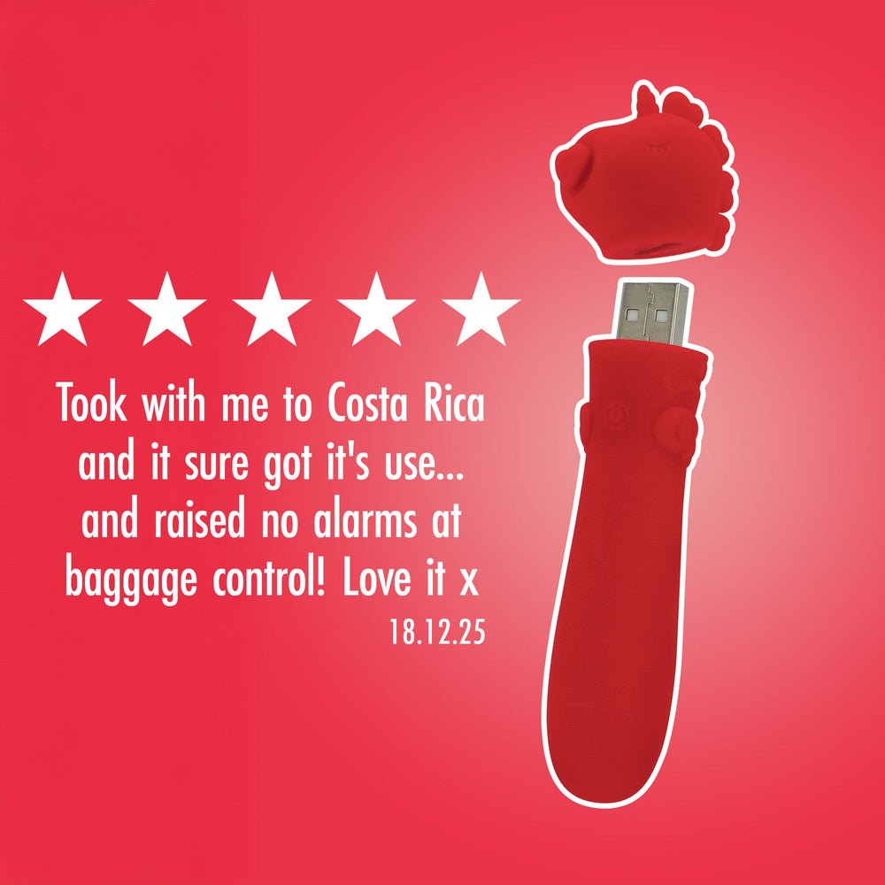 Mini vibromasseur USB Bullet Cupid’s Beau – Unihorn