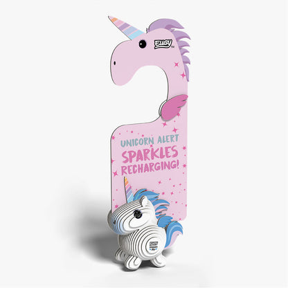 D069 Accroche-porte Licorne Ciel