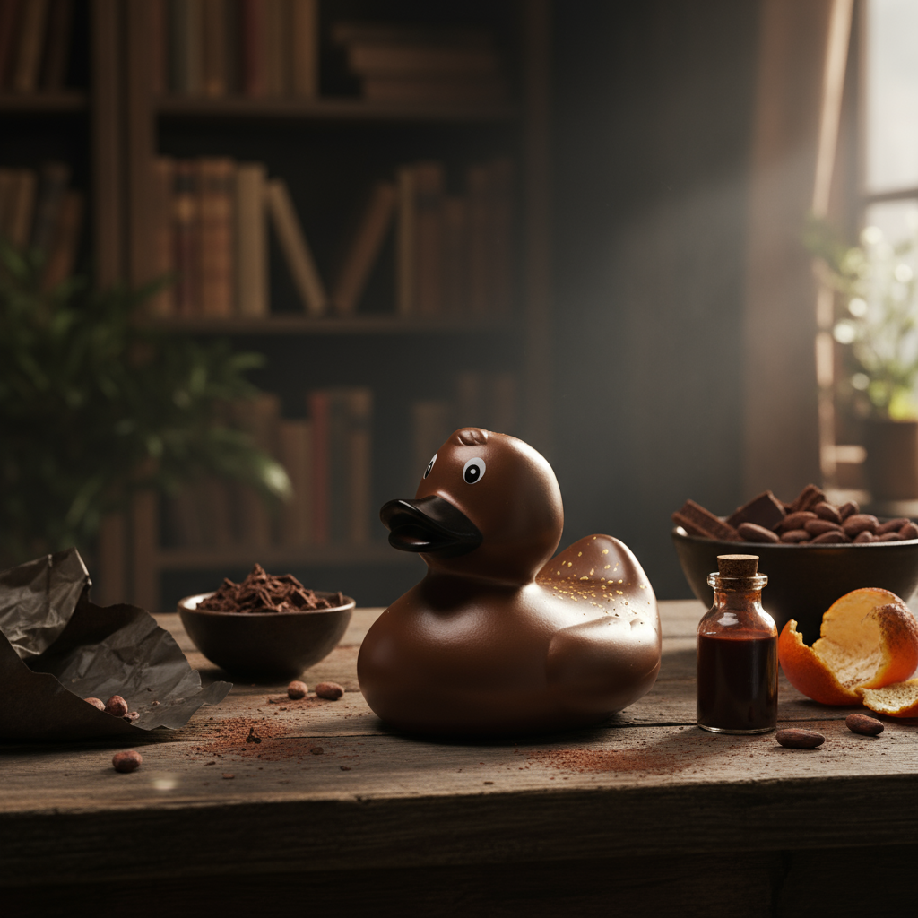 Pato de bronce clásico