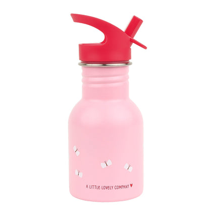Petite gourde en inox - Cerises joyeuses – vue 4 – A Little Lovely Company