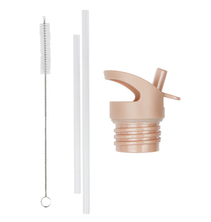 Kit bouchon, paille et goupillon - Arcs-en-ciel – A Little Lovely Company
