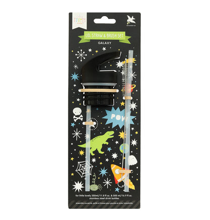 Kit bouchon, paille et goupillon - Galaxie – vue 2 – A Little Lovely Company