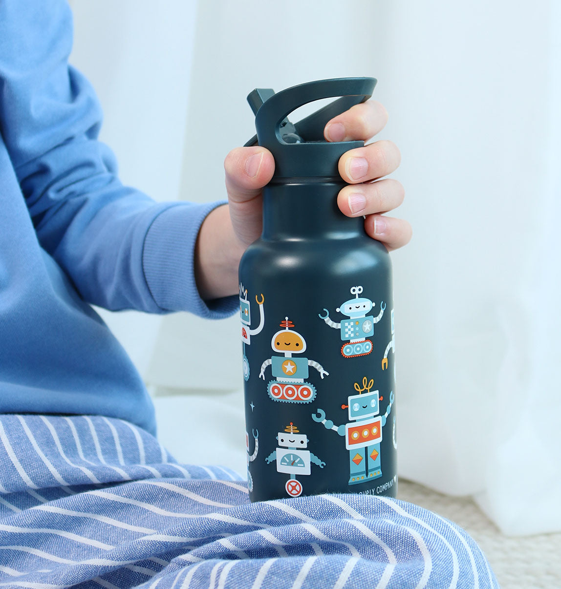 Gourde enfant en inox - Robots