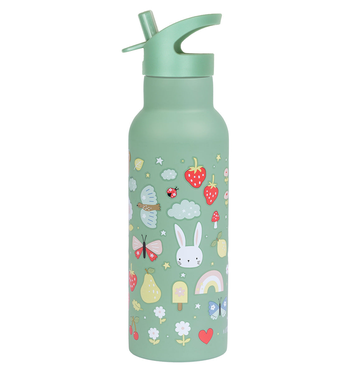 Gourde XL en inox - Joy – vue 3 – A Little Lovely Company