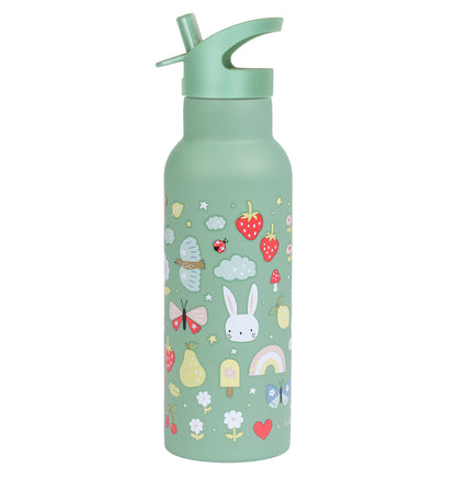 Gourde XL en inox - Joy – vue 3 – A Little Lovely Company