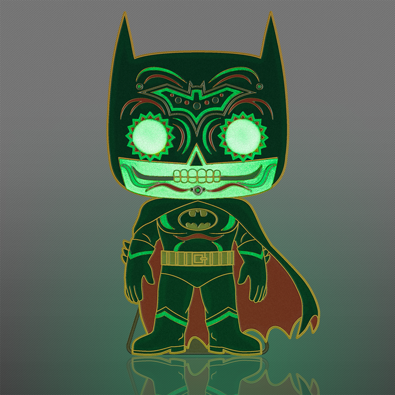 ¡Estallido! Pin Batman (Día De Los DC) (Glow) 