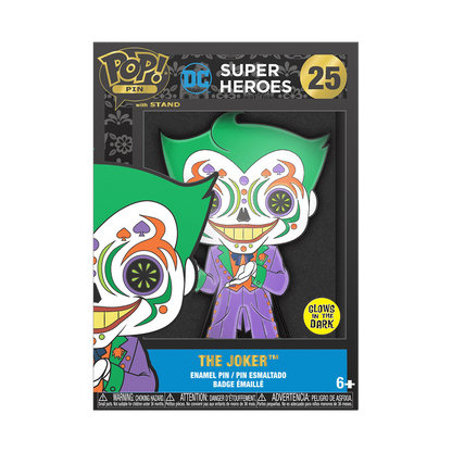 Pop! Pin The Joker (Dia De Los DC) (Glow)