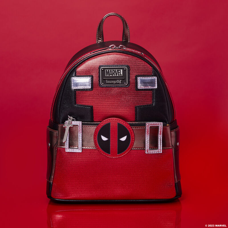 Mini zaino da cosplay Deadpool - Metallizzato 