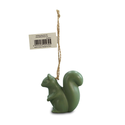 Décoration à suspendre - Ecureuil vert
