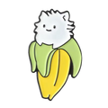 Pin de gato banana