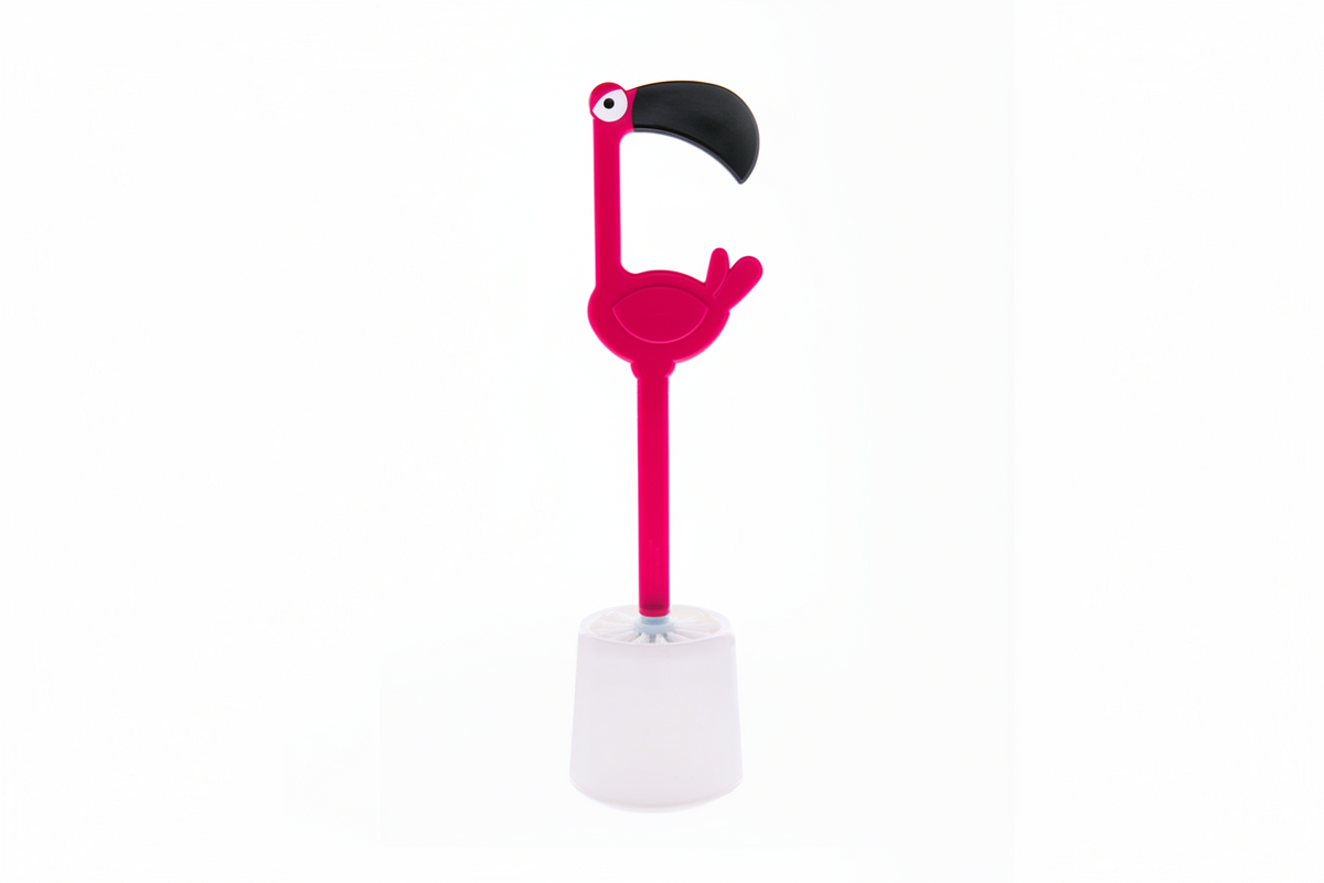 Brosse WC Flamant Rose – vue principale