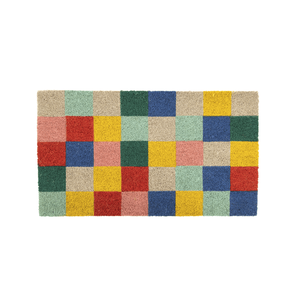 Paillasson Summer Squares Multicolore – Fisura