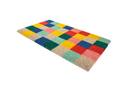 Paillasson Summer Squares Multicolore – Fisura – vue 2