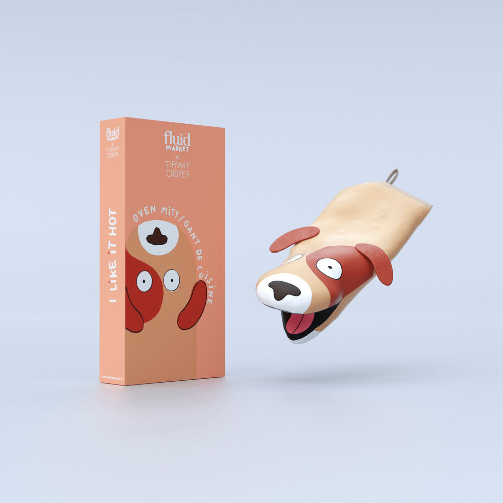 Manopla de cocina Perro